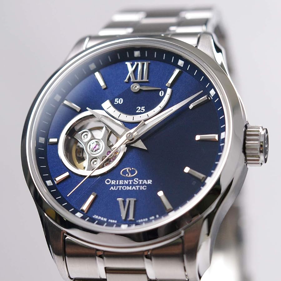 オリエントスター スケルトン RE-AT0001L Orient Star Contemporary Semi Skeleton Blue Ref. RE-AT0001L